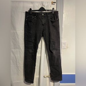 Washed Black Slim Fit Jeans - American Eagle 32 x 30